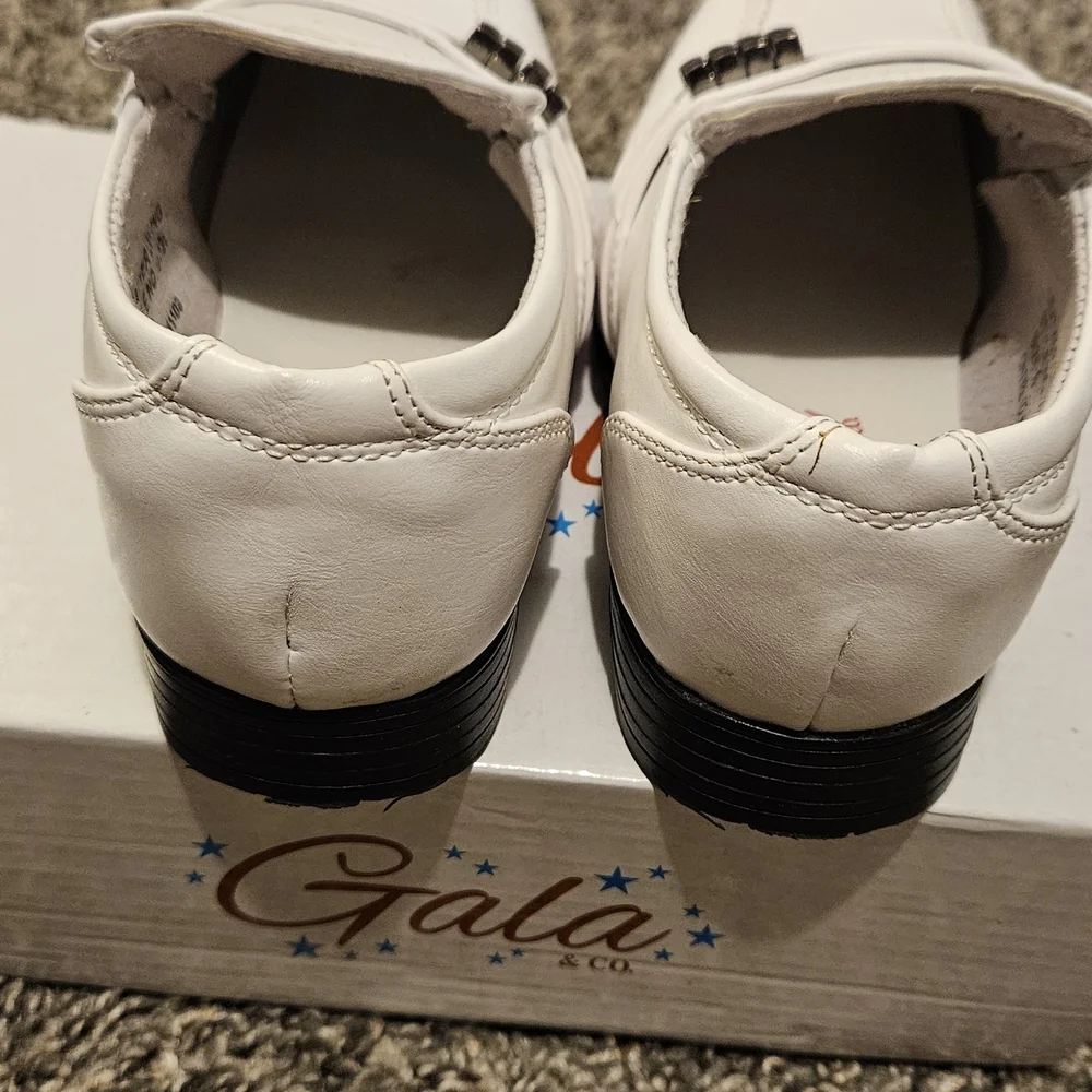 Toddler Boy White Dress Shoes‎